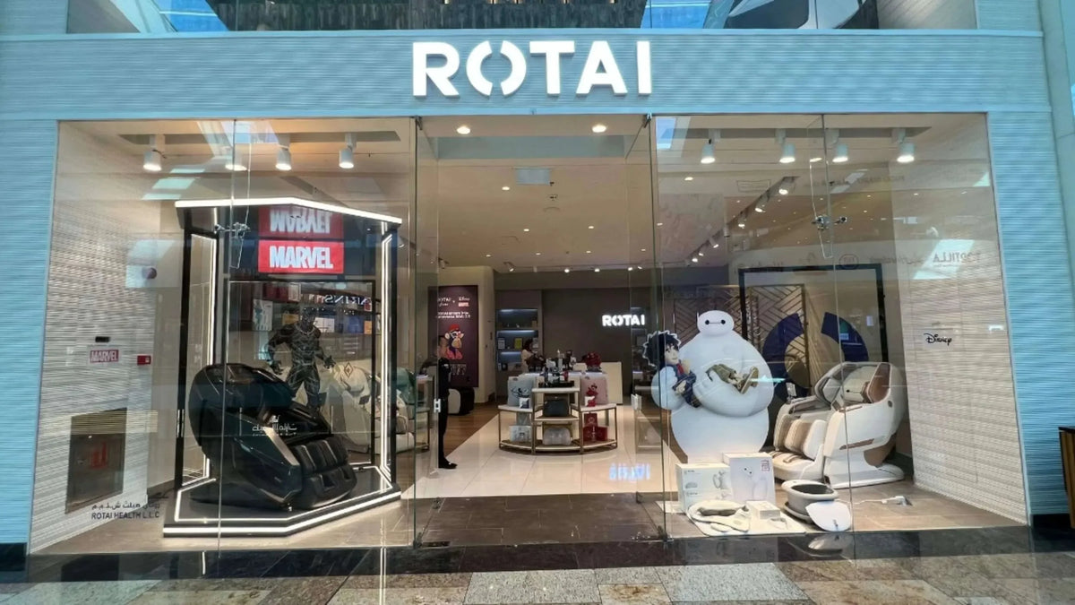 Where to Buy the Best Massage Chairs in UAE - Rotai - Best Massage Chair in Dubai UAE - Shop massage chairs in Dubai, UAE, Abu Dhabi -Therapy Massage Chairs - Back, Neck, & Leg Pain Relief