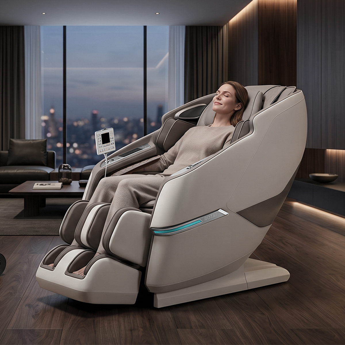 Rotai A68Pro Massage Chair - Rotai Health - Best Massage Chair in Dubai UAE - Shop massage chairs in UAE, Saudi Arabia -Therapy Massage Chairs - Back, Neck, & Leg Pain Relief