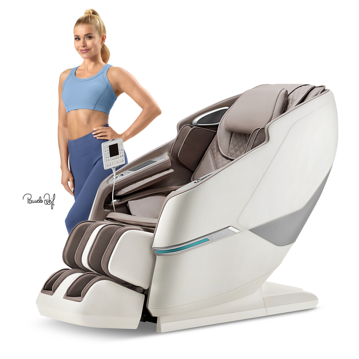 Rotai A68Pro Massage Chair - Rotai Health - Best Massage Chair in Dubai UAE - Shop massage chairs in UAE, Saudi Arabia -Therapy Massage Chairs - Back, Neck, & Leg Pain Relief