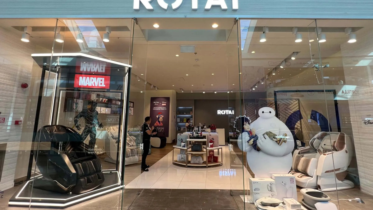 Rotai_Massage_Chair_DFC_Mall_Showroom_1 - Rotai - Best Massage Chair in Dubai UAE - Shop massage chairs in Dubai, UAE, Abu Dhabi