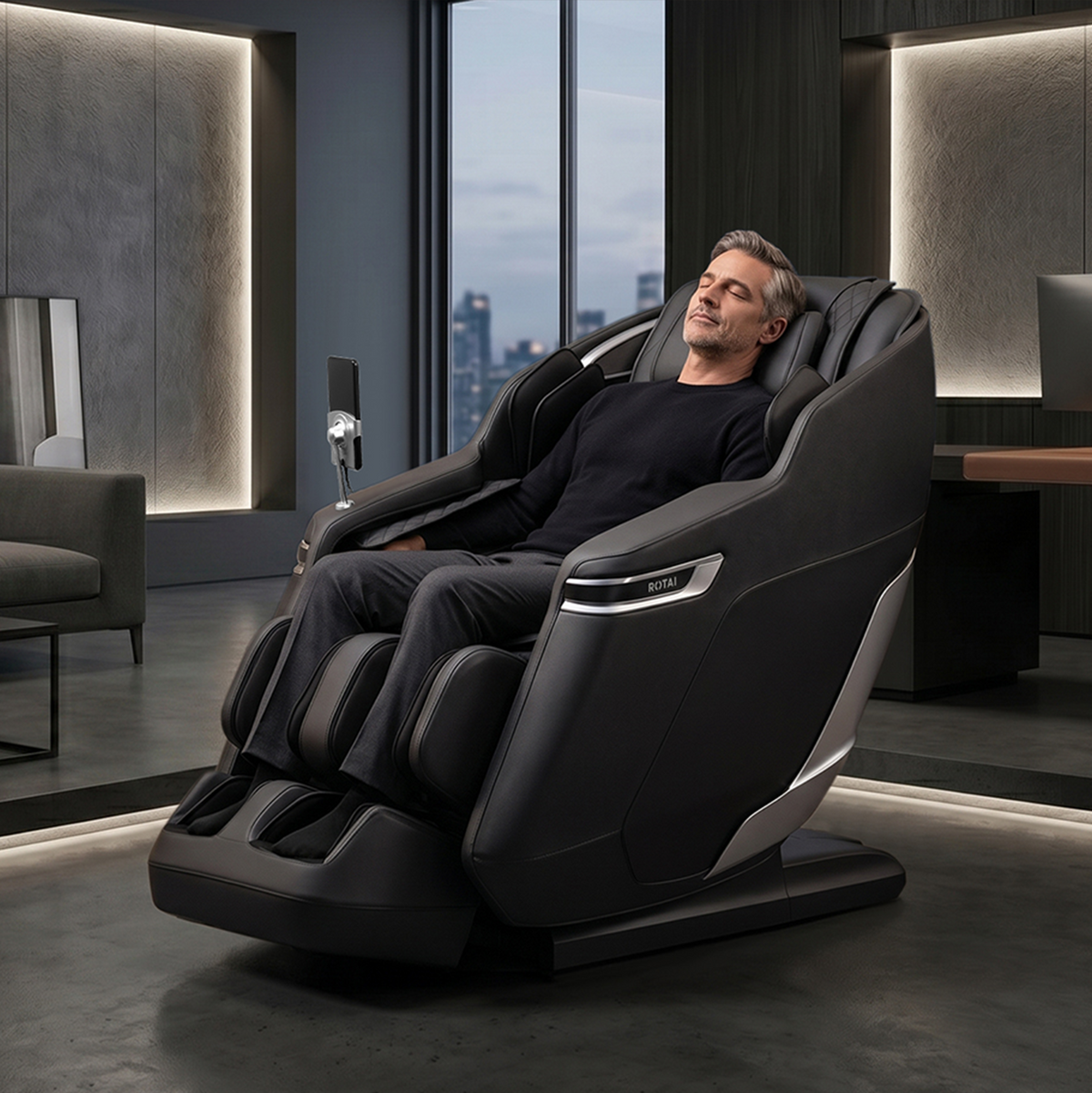 Rotai S56Pro Massage Chair - Rotai Health - Best Massage Chair in Dubai UAE - Shop massage chairs in UAE, Saudi Arabia -Therapy Massage Chairs - Back, Neck, & Leg Pain Relief